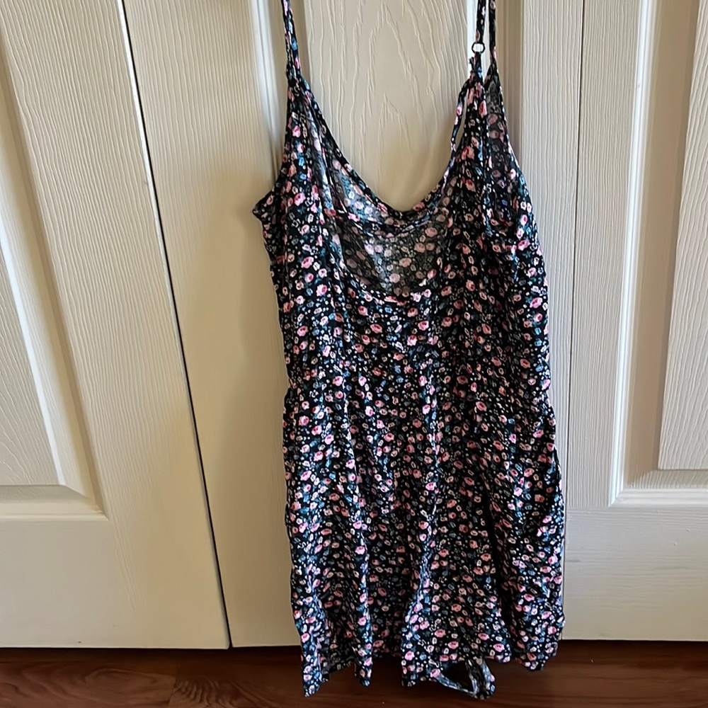 Floral romper.